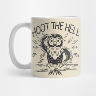 Hoot the Hell Dark Mug